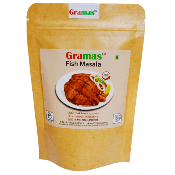 Gramas Special Biryani Masala+ Kebab Masala+ Fish Masala 300gms (100gm x 3) - Image 4